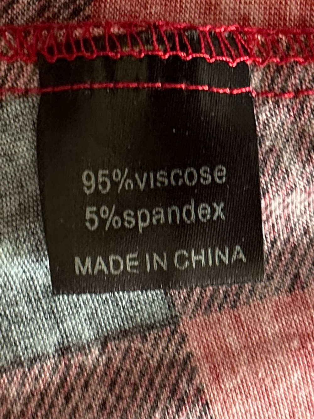 Red and Black Buffalo Plaid Ruffle Hem Tunic - Picture 3 of 6